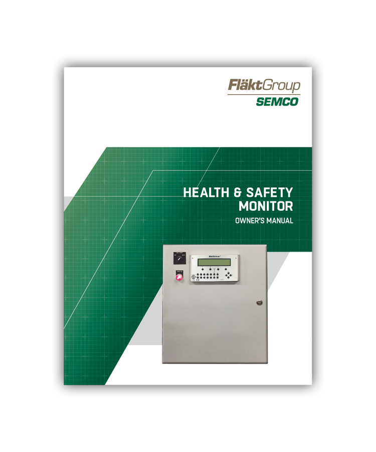Health and Safety Monitor Owners manual